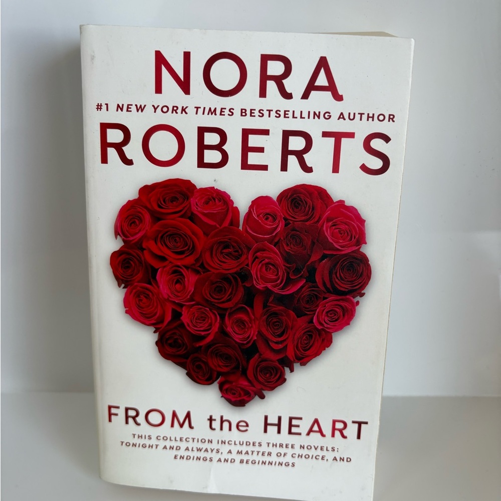 📚 3/$25📚 From the Heart Book By Nora Robert’s
